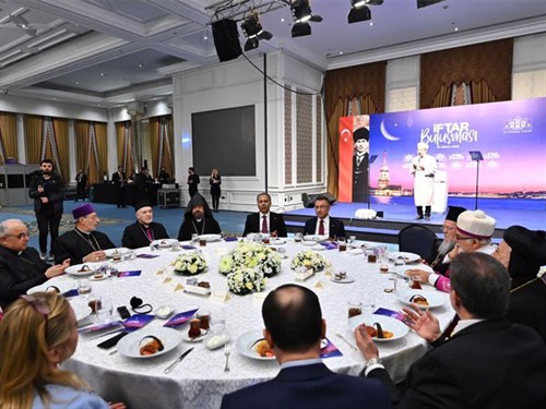 Iftar Program was Held with the attendance of Spiritual Leaders and Consuls General and with the Presence of Vice President Oktay